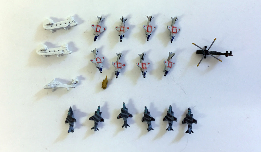 ALKZ 19 Aircraft set for Atlantic Conveyor