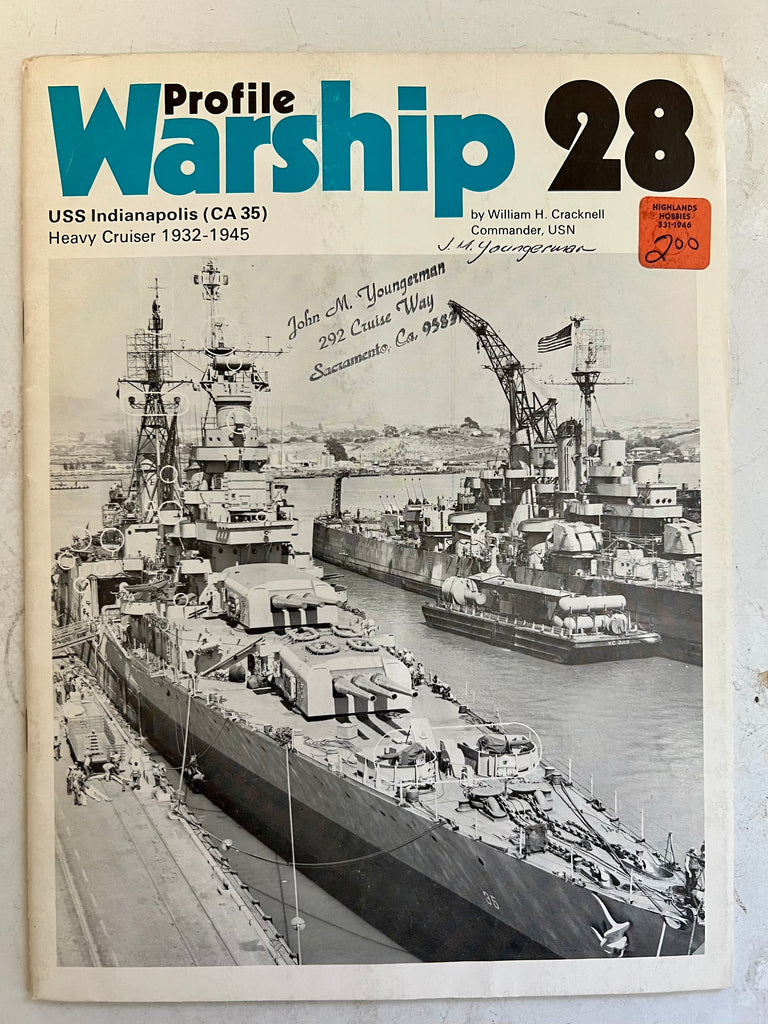 Warship Profile 28: USS Indianapolis by William H. Cracknell