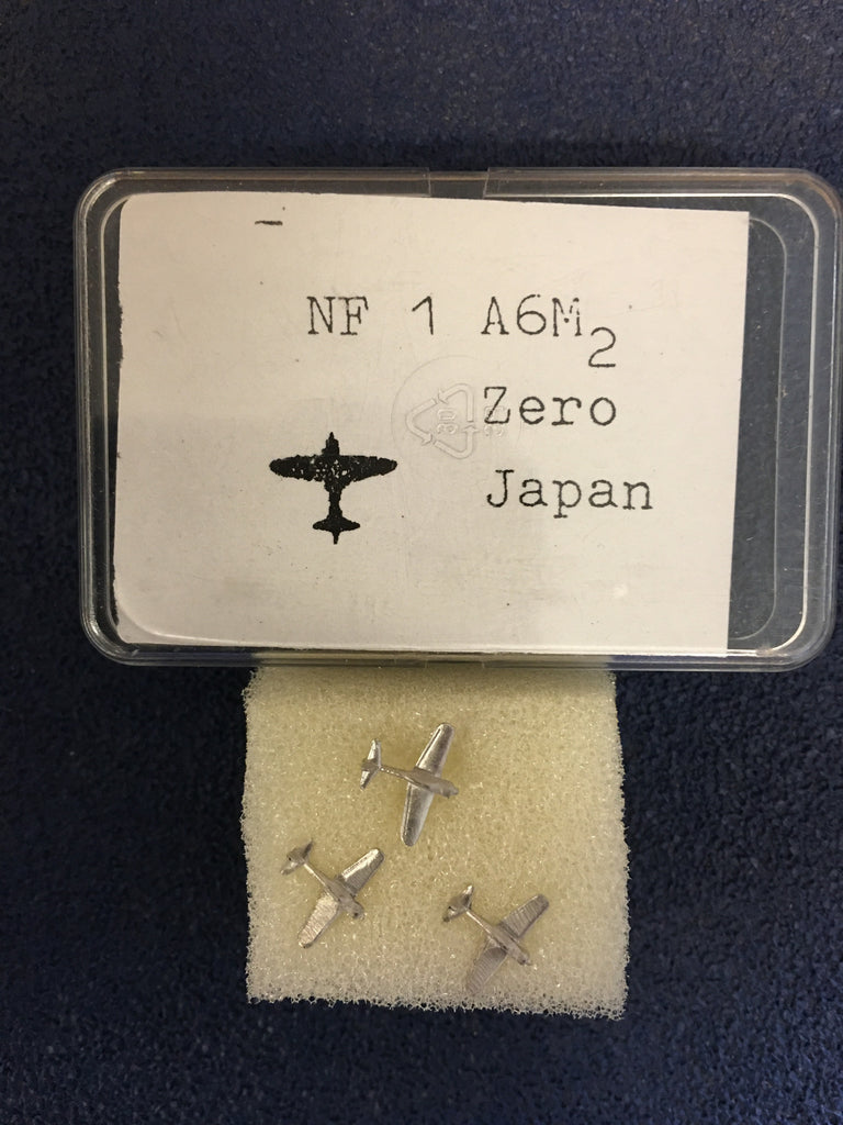 NF 01 A6M2 Zero x3 unpainted