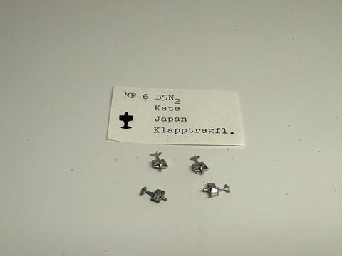 NF 06 B5N2 Kate x4 with folded wings unpainted (used)