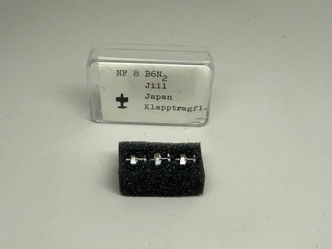 NF 08 B6N2 Jill x3 with folded wings unpainted (used)