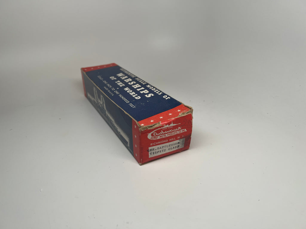Comet Authenticast Box for Tirpitz- no model (used)