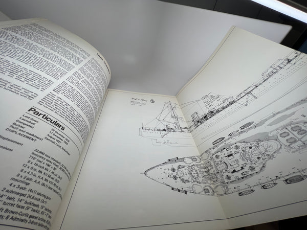 British Warships of the Second World War: A Folio of Authentic Scale Plans - First Series