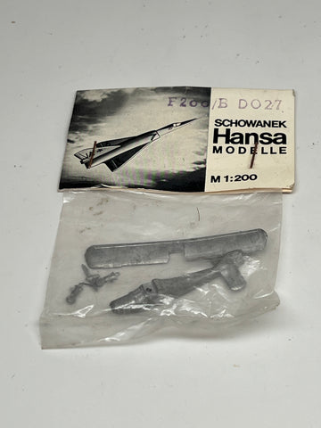 F 208B Do-27 Utility Aircraft 1/200 scale (used)