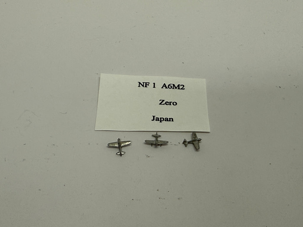 NF 01 A6M2 Zero x3 unpainted (used)