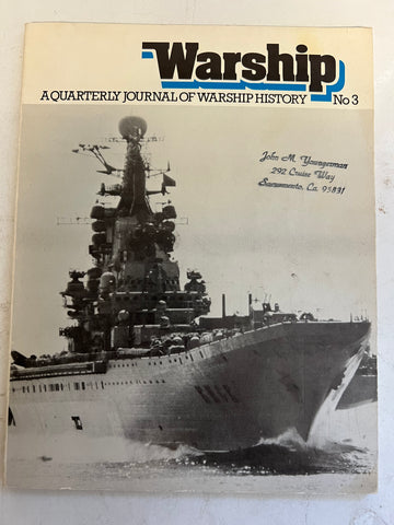 Warship 3: Quarterly Journal of Warship History