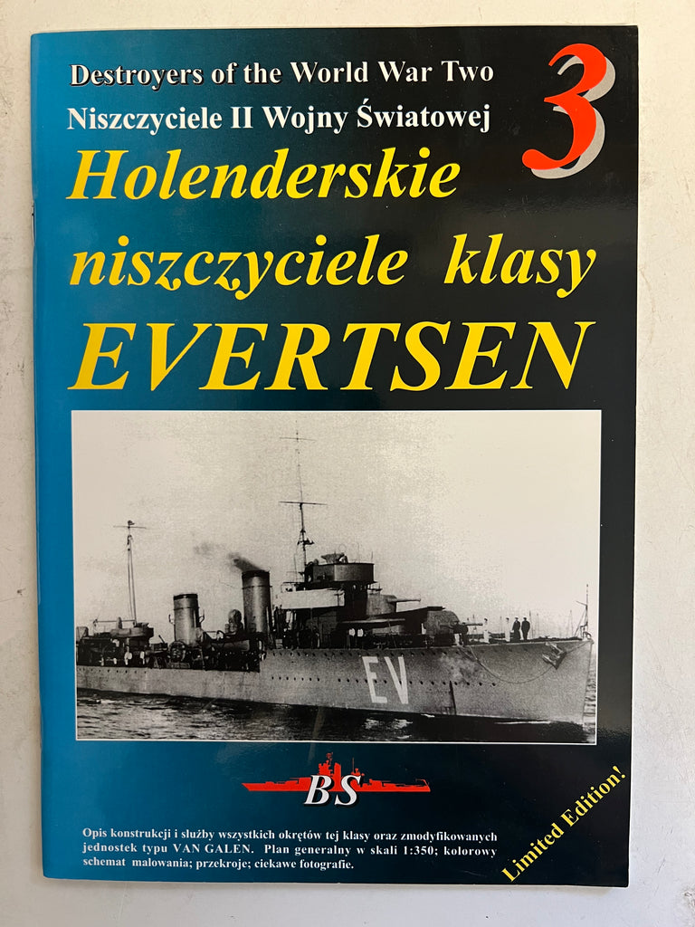 Destroyers of World War Two #3: Evertsen