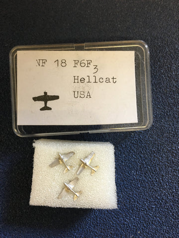 NF 18 F6F-3 Hellcat x3 unpainted