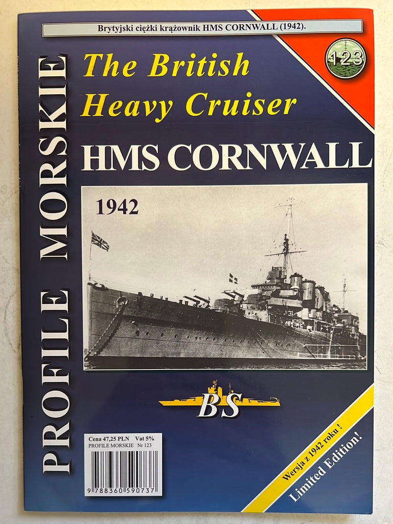 Profile Morskie No. 123 HMS Cornwall 1941