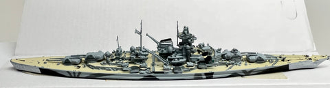 NE 1001TS Tirpitz with camouflage and painted decks