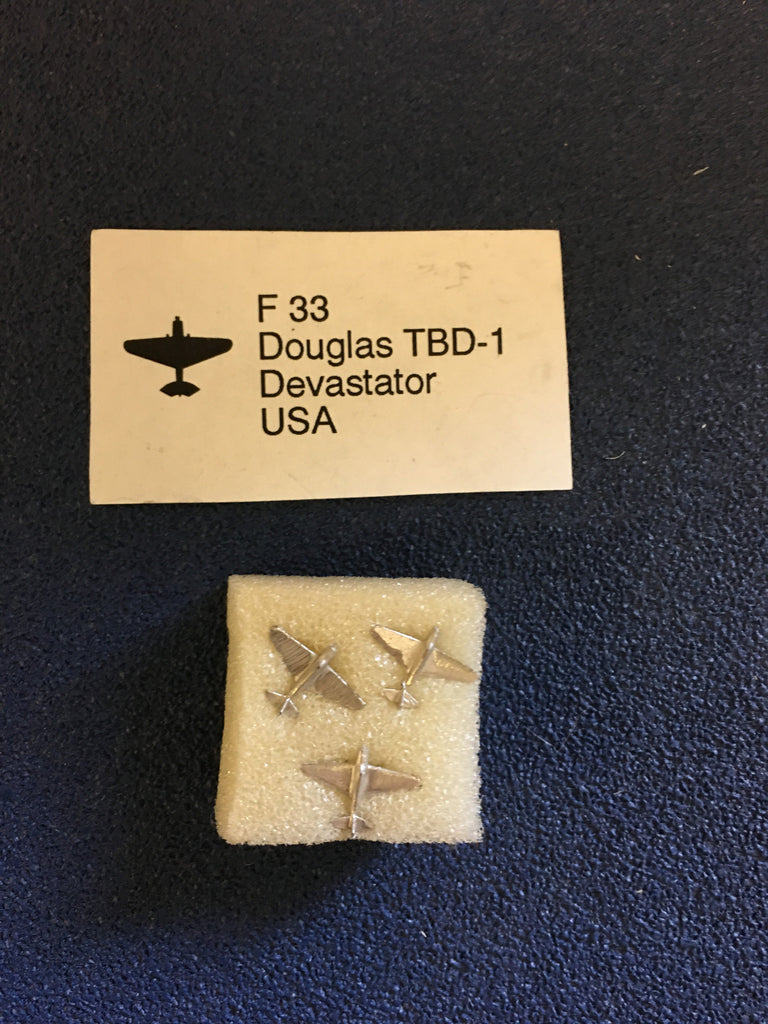 NF 33 TBD-1 Devastator x3 unpainted