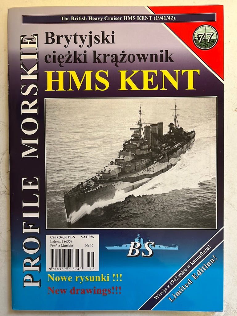 Profile Morskie No. 77 HMS Kent