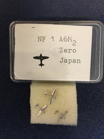NF 01 A6M2 Zero x3 unpainted