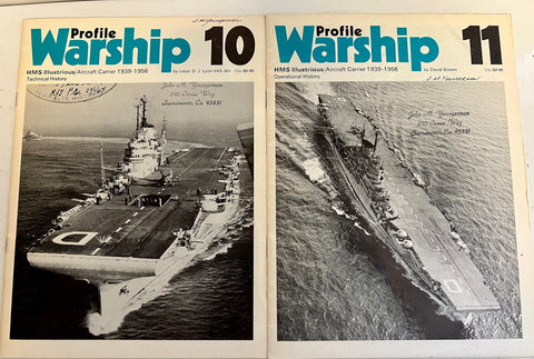 Warship Profile 10&11: HMS Illustrious by David Brown and D. J. Lyon