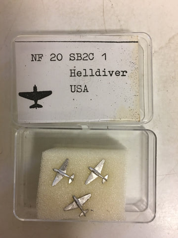 NF 20 SB2C-1 Helldiver x3 unpainted