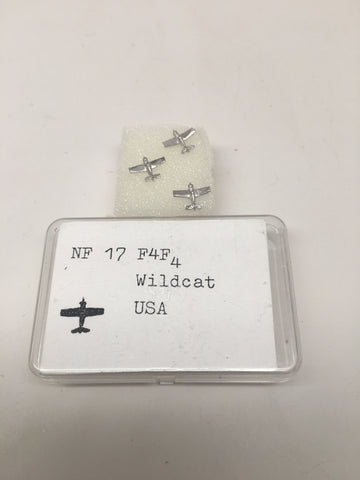 NF 17 F4F-4 Wildcat x3 unpainted